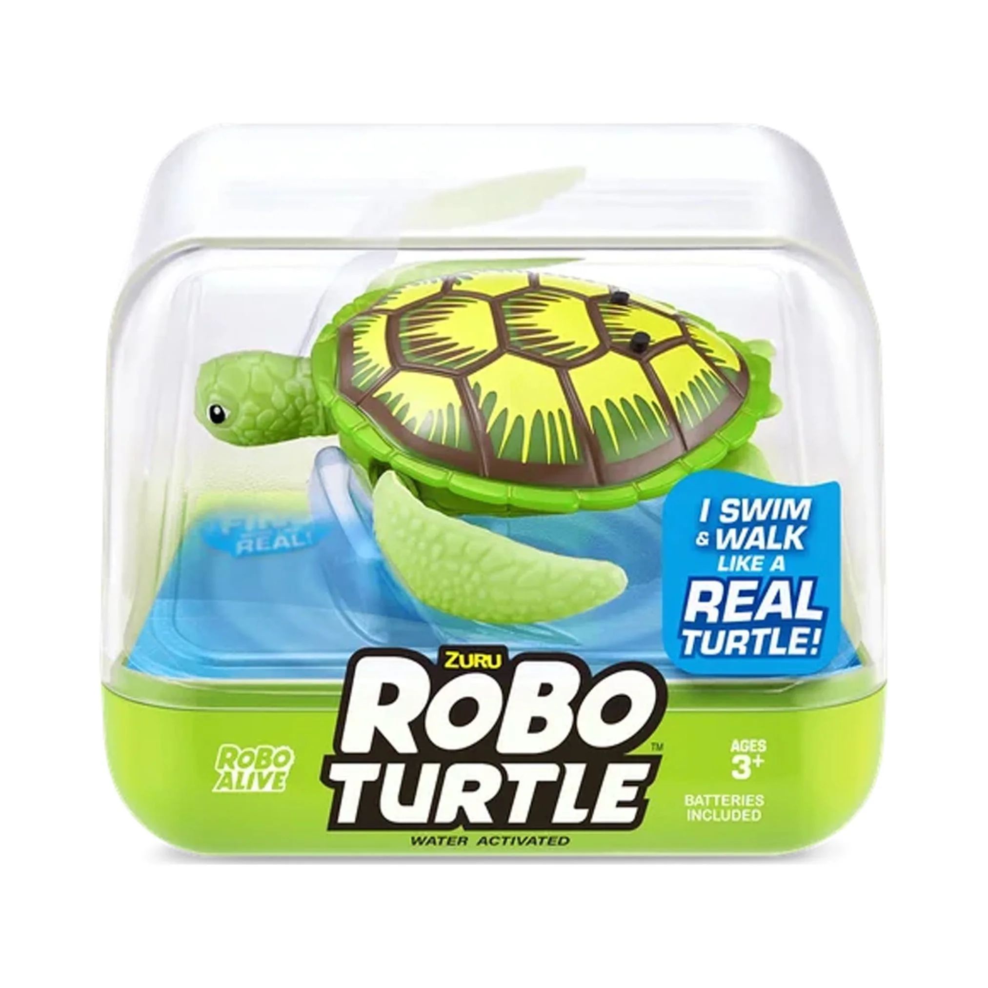 Robo Alive Turtle Green by Zuru Ages 3 and up Robotic Pet | Walmart (US)