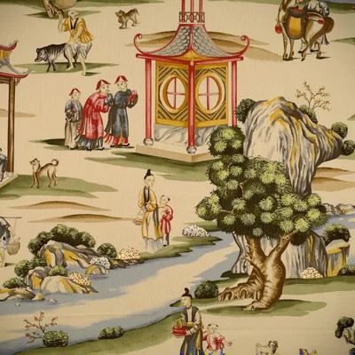 Shanghai Cotton Print Fabric | Wayfair North America