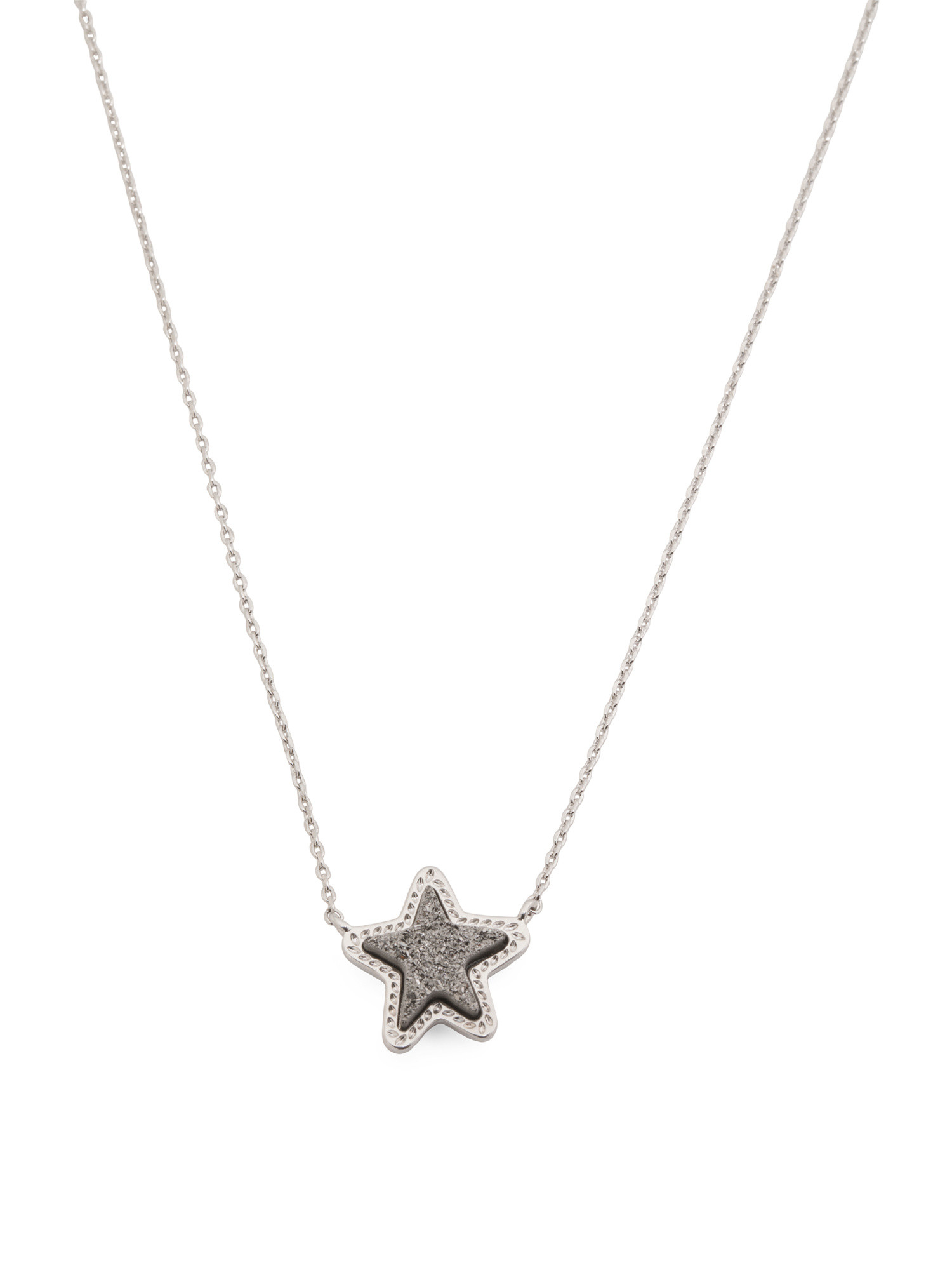 Silver Jae Star Short Pendent Necklace | TJ Maxx