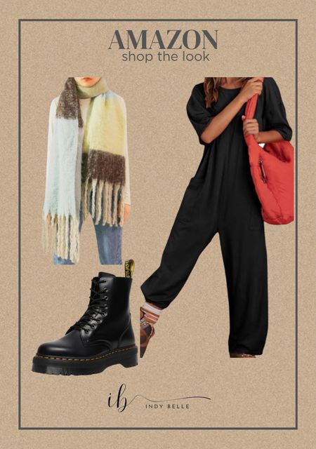 Shop the look from Amazon! 

Winter fashion, winter outfit, casual outfit, jumpsuit, boots, scarf, gifts for her 

#LTKshoecrush #LTKGiftGuide #LTKfindsunder100