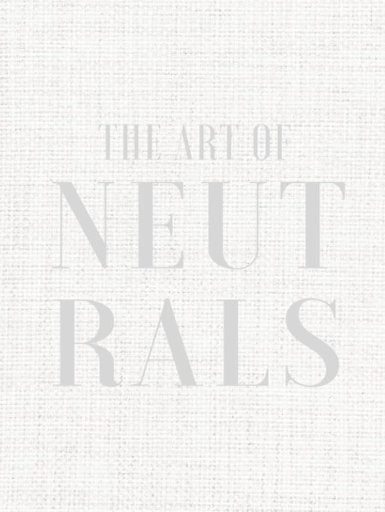 The Art of Neutrals: A Decorative Book for Coffee Table Books, Shelf Styling and Home Staging. | Amazon (US)