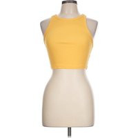 Zara Tank Top Yellow Halter Neckline Tops - Used - Size Large | ThredUp (US)