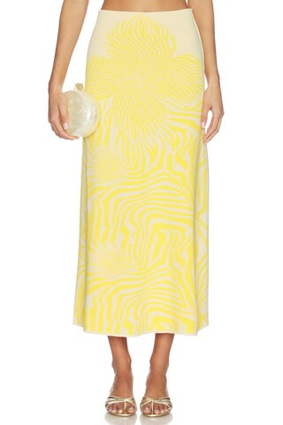 Alexis Jazlyn Skirt in Yellow Bloom from Revolve.com | Revolve Clothing (Global)