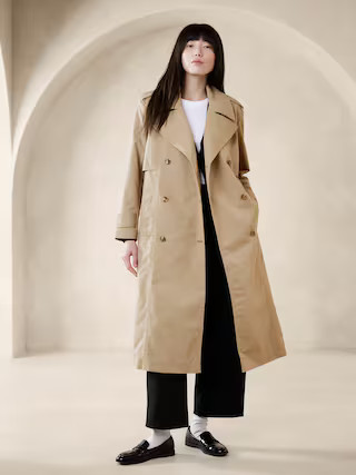 Water Resistant Trench Coat | Banana Republic Factory