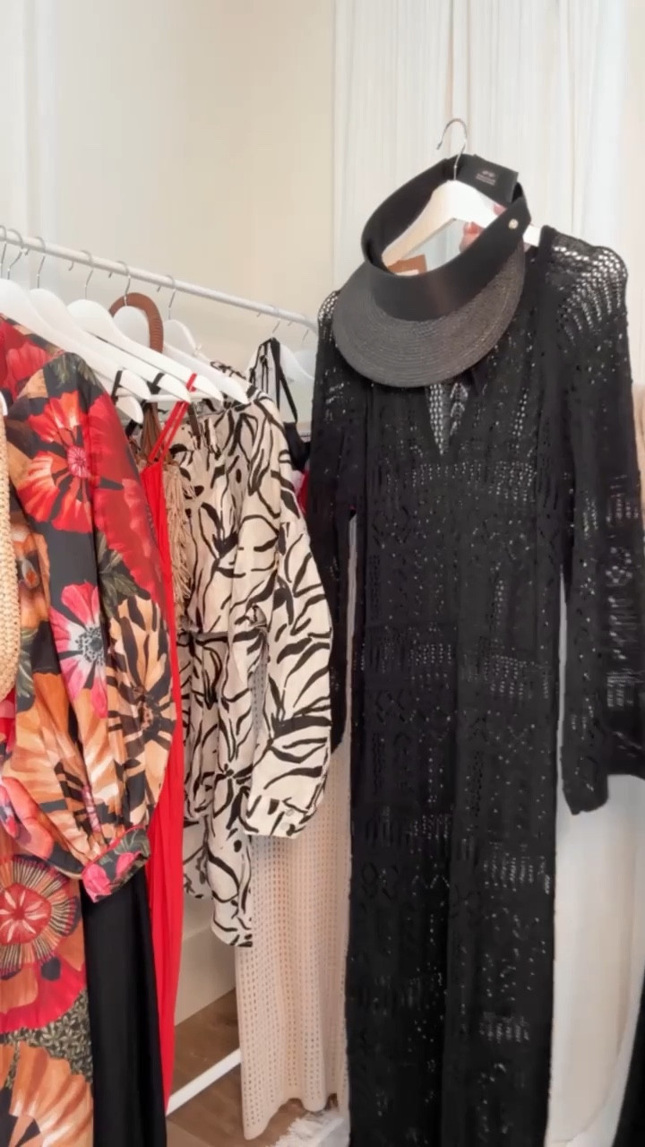 Save this… for your next vacation 🙌🏼☀️ I’m just shy of 5-7” for reference and will add sizing to these pieces below
Elan coverup: small

#LTKOver40 #LTKTravel #LTKootd