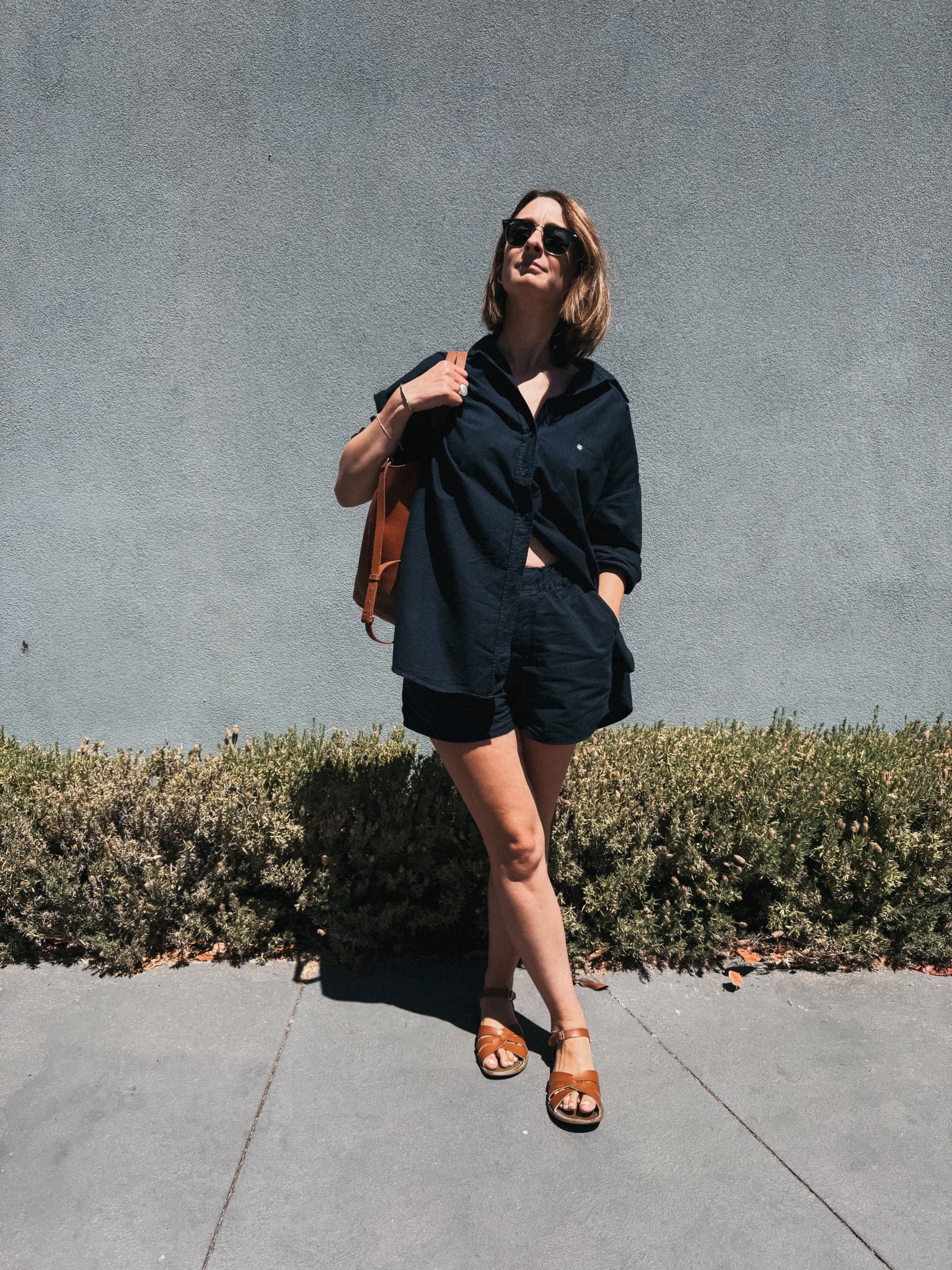 Shorts - Dissh. Sized down to a 6 but probably could have taken usual size 
Shirt - Dissh. Wearing my usual size 8 but could have sized down 1 or 2 sizes - very oversized 
Sandals - Saltwater. Tts 

#LTKaustralia #LTKsummer #LTKnewzealand