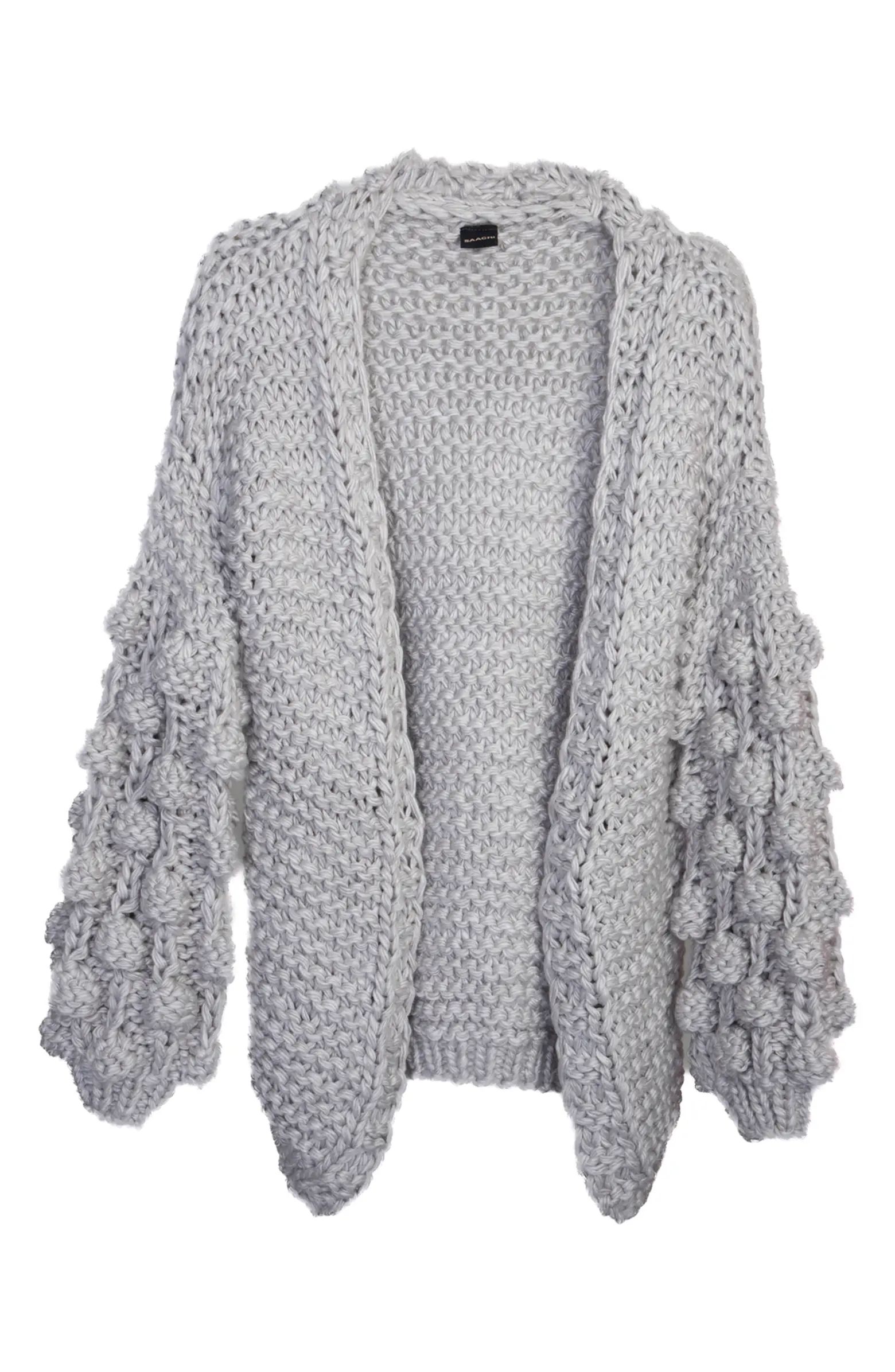 Bubble Sleeve Cardigan | Nordstrom Rack