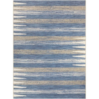 7'10"x10' Outdoor Rug Blue - Threshold™ | Target