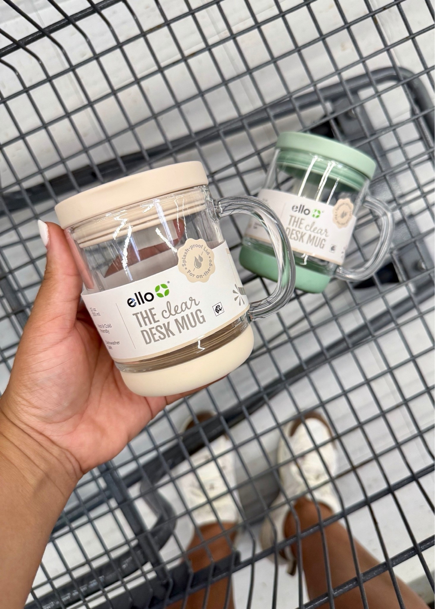 The cutest little desk mugs ☕️🤍 These clear glass mugs are perfect for coffee, tea or your morning latte—and I love the soft neutral + sage colors! Such a cute Walmart find for your desk or coffee bar. ✨

#WalmartFinds #WalmartHome #CoffeeMug #GlassMug #CoffeeBar #KitchenFinds #CoffeeLover #DeskEssentials #LTKHome #LTKFinds

#LTKHome #LTKSeasonal #LTKmorningroutine