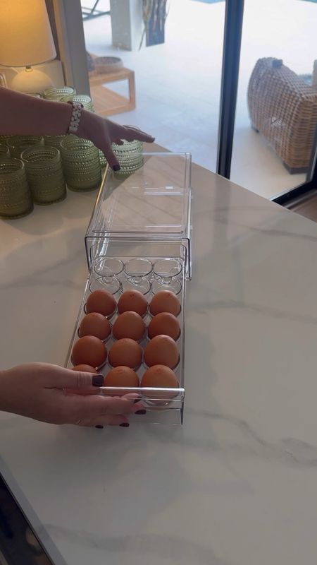 The best egg container and organizer for your fridge. Easily accessible with the drawer/tray feature  

#LTKhome #LTKGiftGuide #LTKfindsunder50