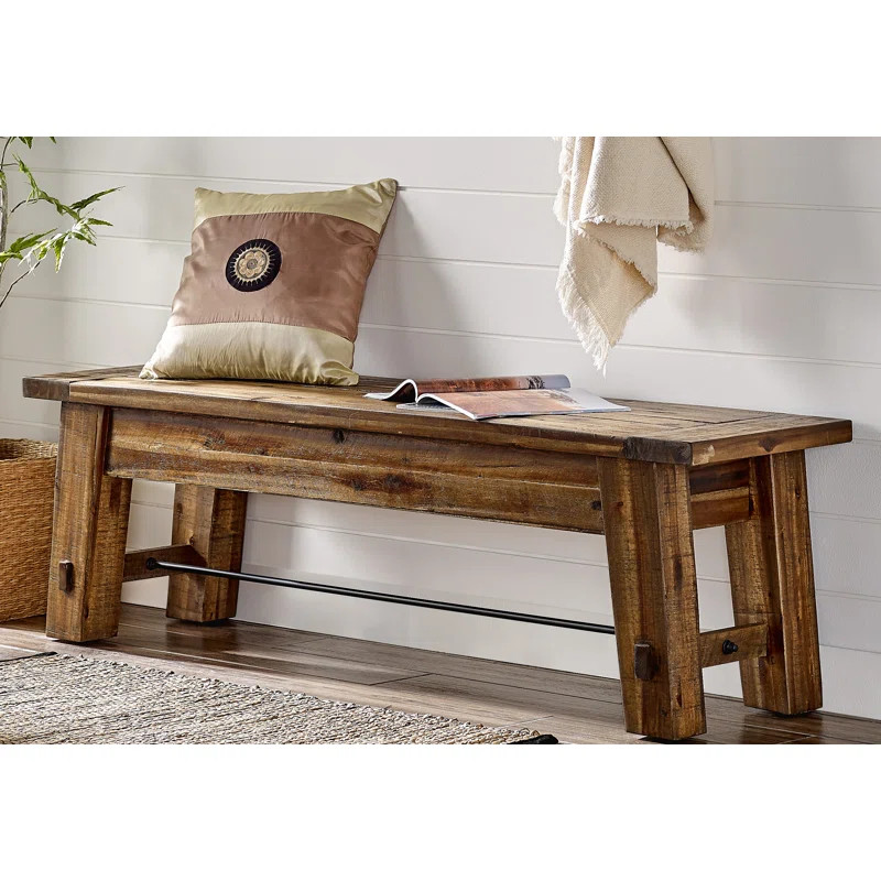 Nastya Wood Bench | Wayfair North America