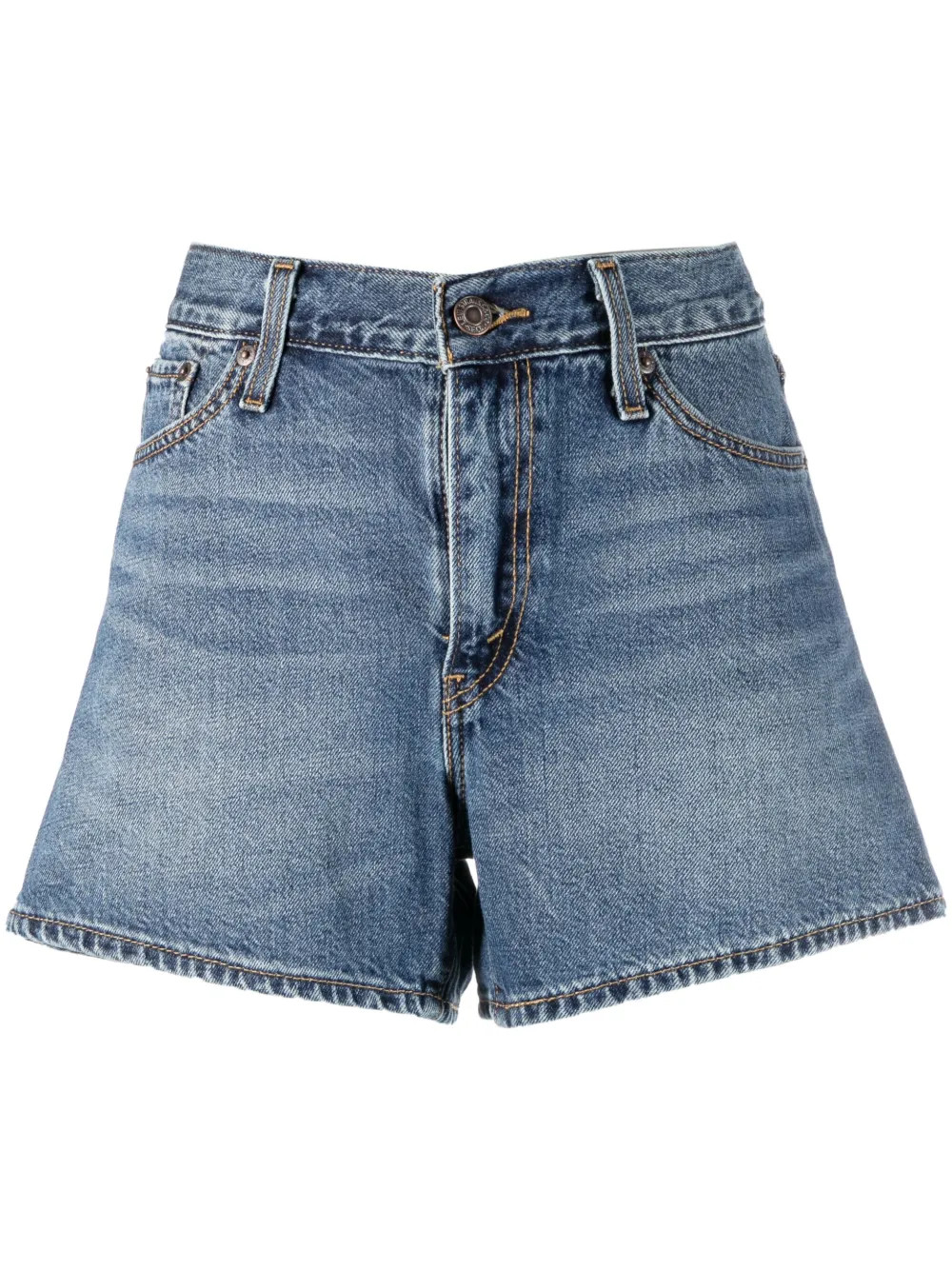 Levi's 80s high-rise Denim Shorts - Farfetch | Farfetch Global