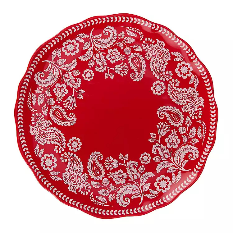Bandana Paisley Salad Plate | Kirklands