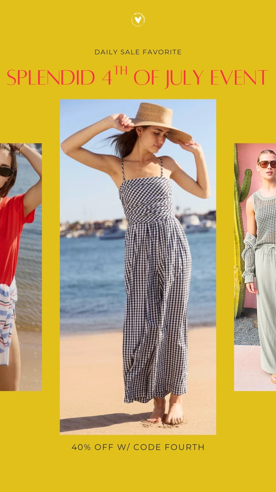 Summer staples on sale? Yes, please! ☀️ Splendid's 4th of July Event is here with 40% off using code FOURTH. The cutest dresses, matching sets, and easy basics for all your holiday plans. ❤️💙

#LTKSeasonal #LTKootd #LTKSaleAlert