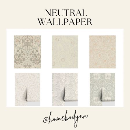 Neutral wallpapers that I’m considering for the laundry room refresh 🫶

#LTKstyletip #LTKhome