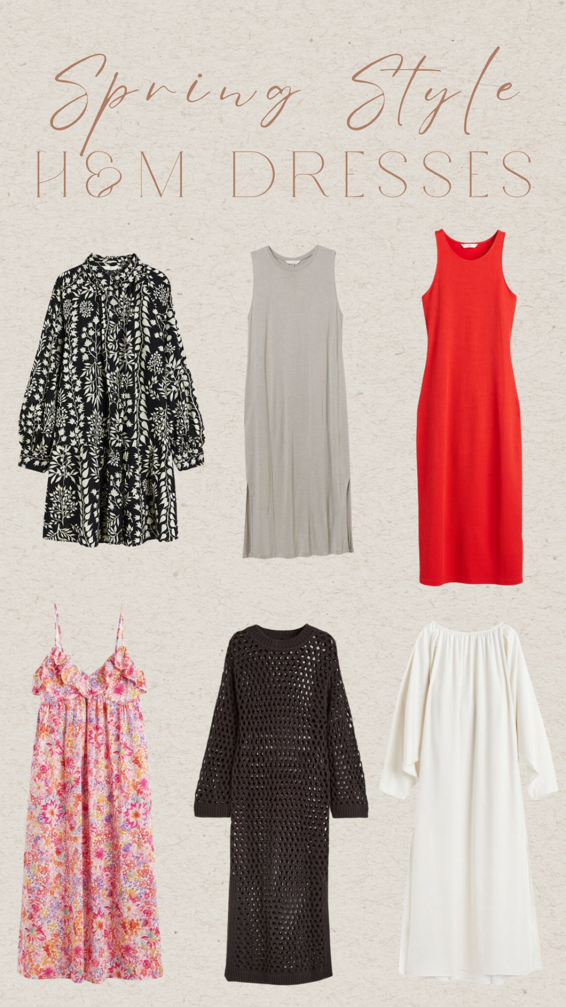Spring Style - H&M dresses



#LTKSeasonal #LTKstyletip #LTKunder50