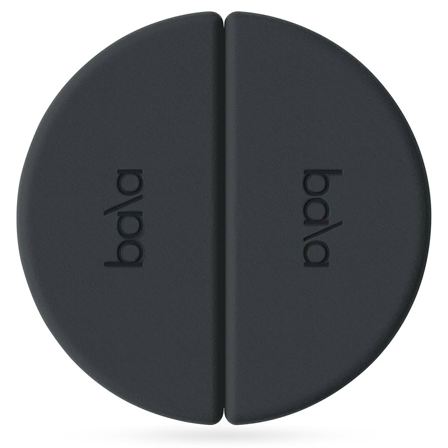 Bala Balance Blocks 2 Pack, Yoga Blocks for Working Out, (Charcoal) - Semi-Circular Yoga Accessor... | Amazon (US)