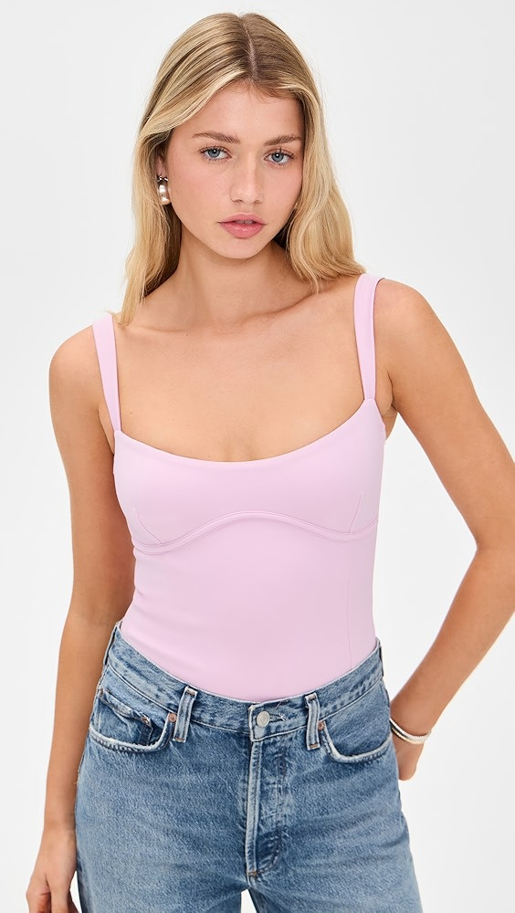 Good American Scuba Sweetheart Tank Thong Bodysuit | Shopbop | Shopbop