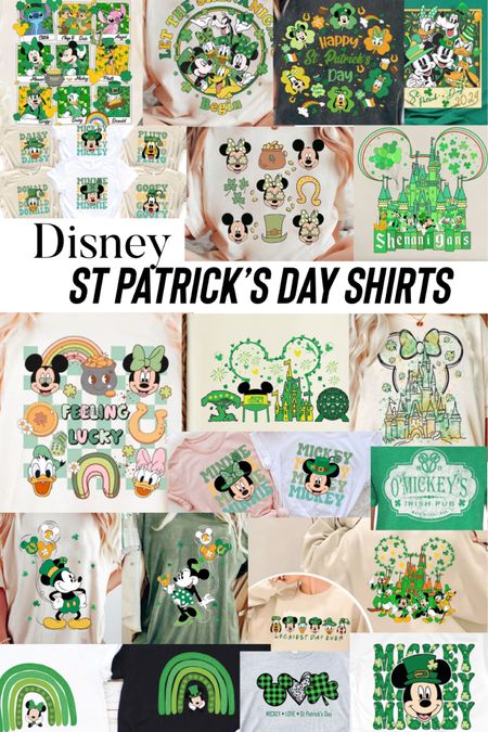 Disney St. Patrick’s Day Shirts 

#LTKtravel #LTKfindsunder50 #LTKSeasonal