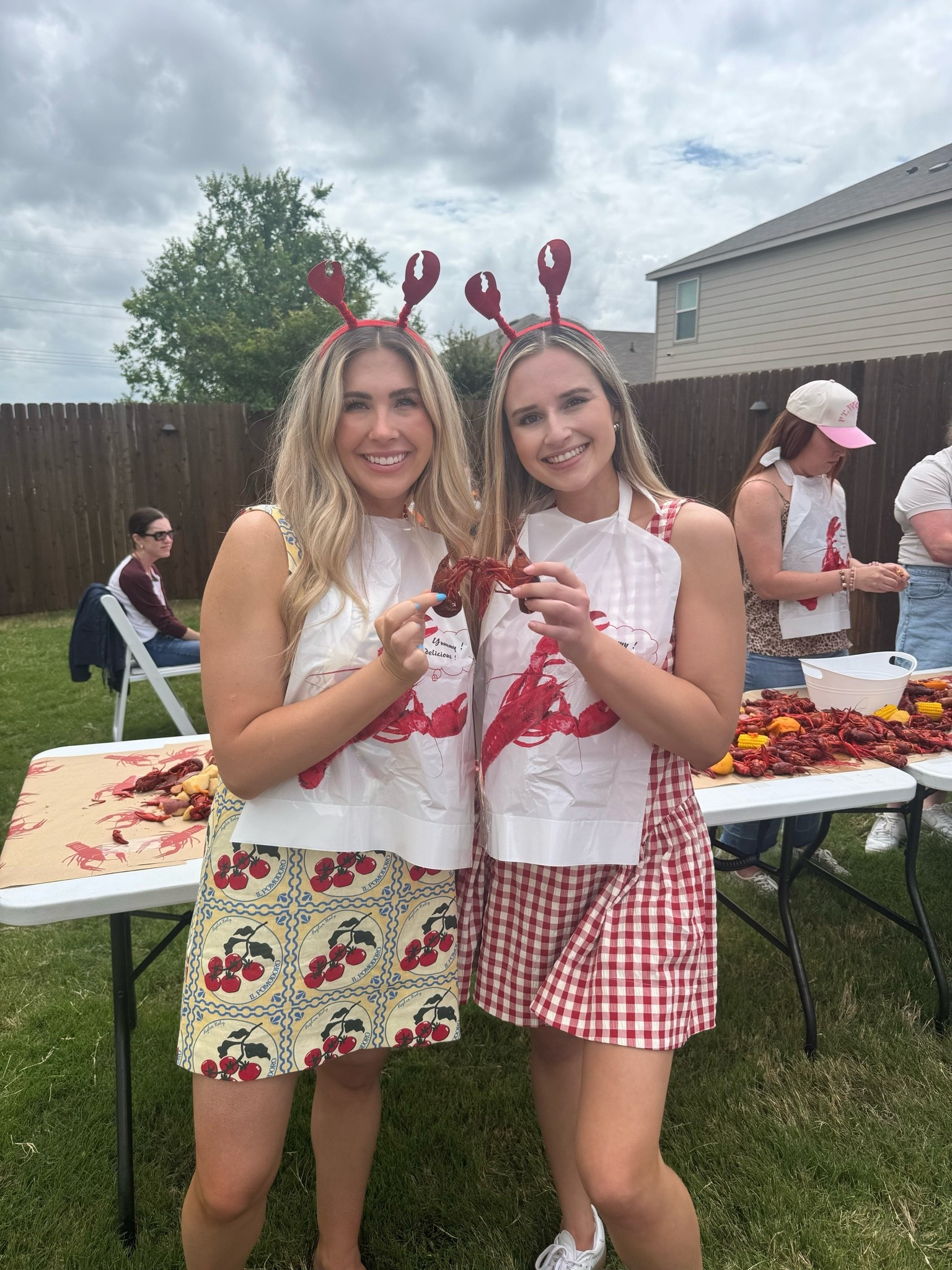 Crawfish boil party outfits - red game day outfits - red dresses - red gingham dress - for love and lemons dress - Amazon crawfish boil party decor - BBQ outfits - Texas tech game day outfit - red football outfit ideas - gingham dresses - BBQ party - crawfish boil party decor

#LTKootd #LTKfoodie #LTKSeasonal