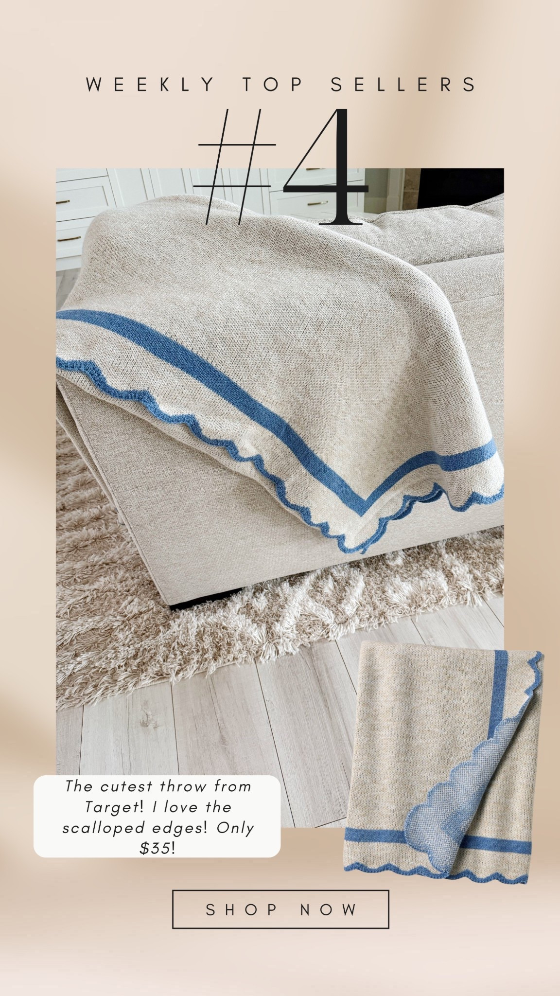 My new favorite throw blanket from Target!

#LTKSaleAlert #LTKSeasonal #LTKHome