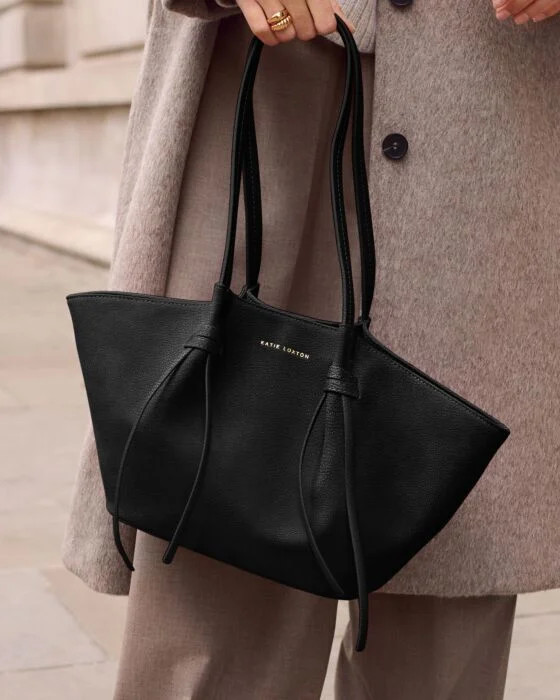 Celina Small Tote Bag in Black | Katie Loxton Ltd. (UK)