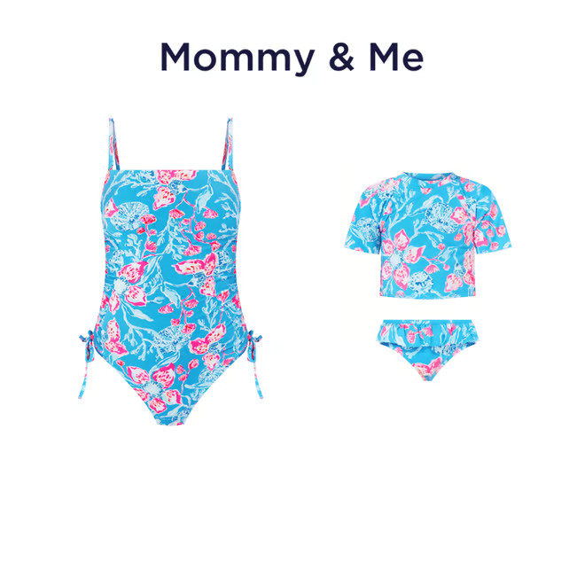 Girls Maxey Rashguard Swim Set | Lilly Pulitzer | Lilly Pulitzer