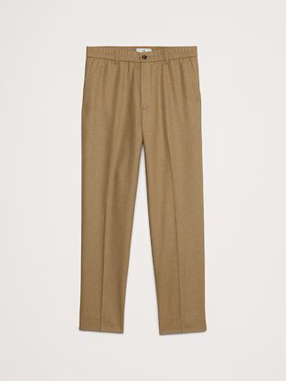 Italian Flannel Pull-On Pant | Banana Republic (US)