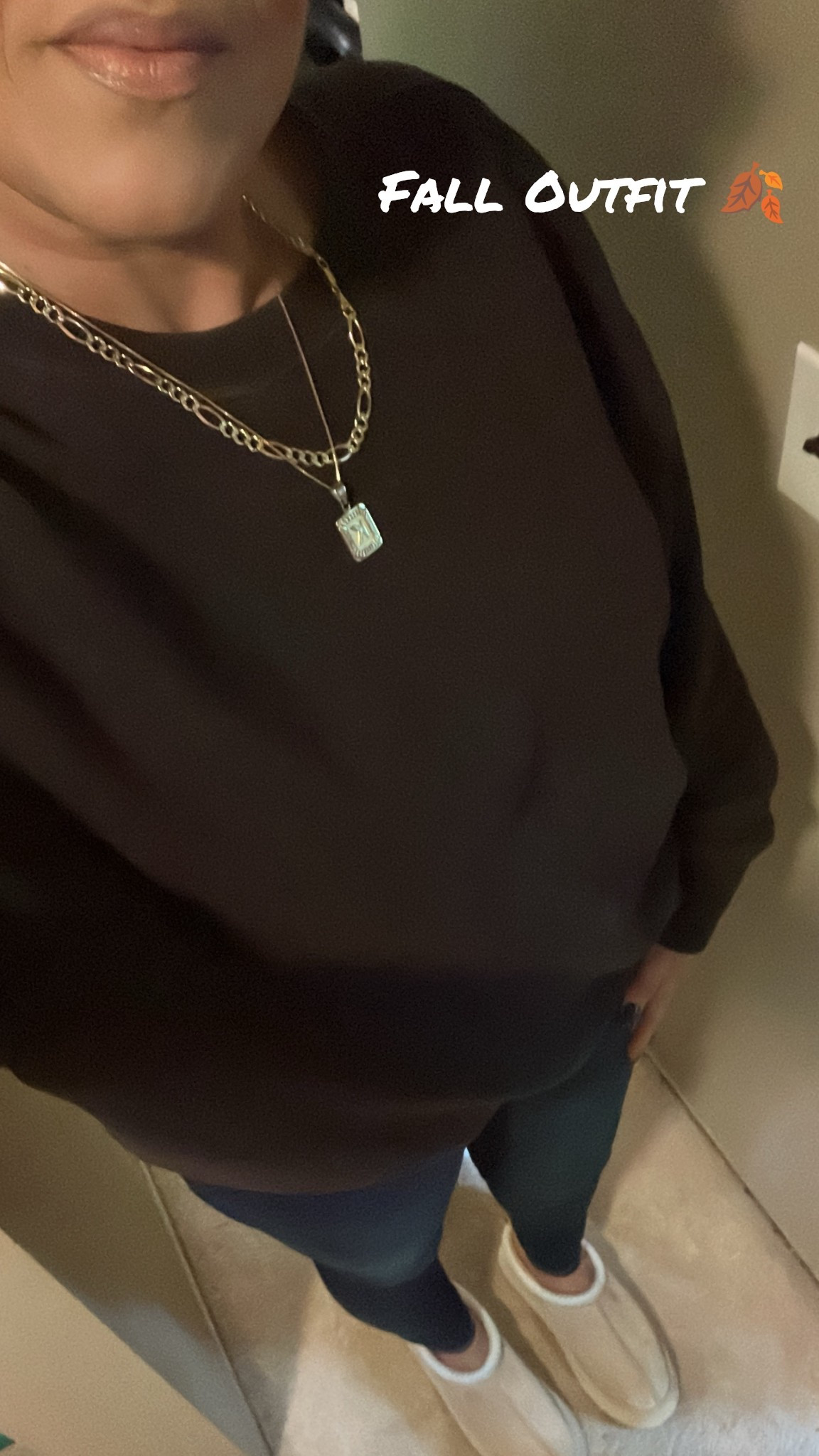 Fall cozy season is here! I love an oversize sweatshirt with skinny jeans and UGG slippers for a cozy fall fit! I love this rich brown for Fall! @aerie #LaidbackLuxeLife

Sweatshirt: L (sized up for an oversized fit)
Jeans: 10 Long
Slippers: Run TTS

Hey Beautiful! Feel free to comment on this post if you have any questions! 🫶🏽

Follow me for more fashion finds, beauty faves, lifestyle, home decor, sales and more! So glad you’re here!! XO, Karma

#LTKSeasonal #LTKStyleTip #LTKFindsUnder50