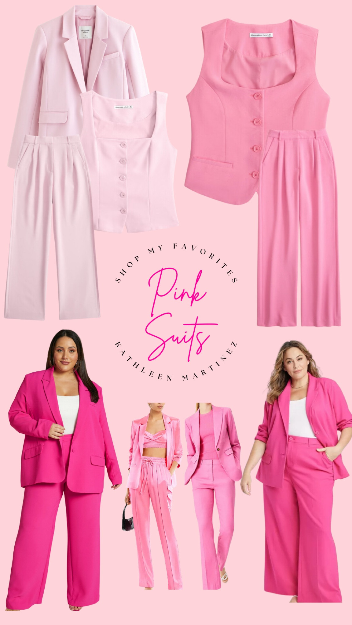 Pink suits!

#LTKworkwear