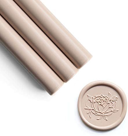 UNIQOOO Mailable Glue Gun Sealing Wax Sticks for Wax Seal Stamp - Nude, Earthy Neutural Tone, Gre... | Amazon (US)