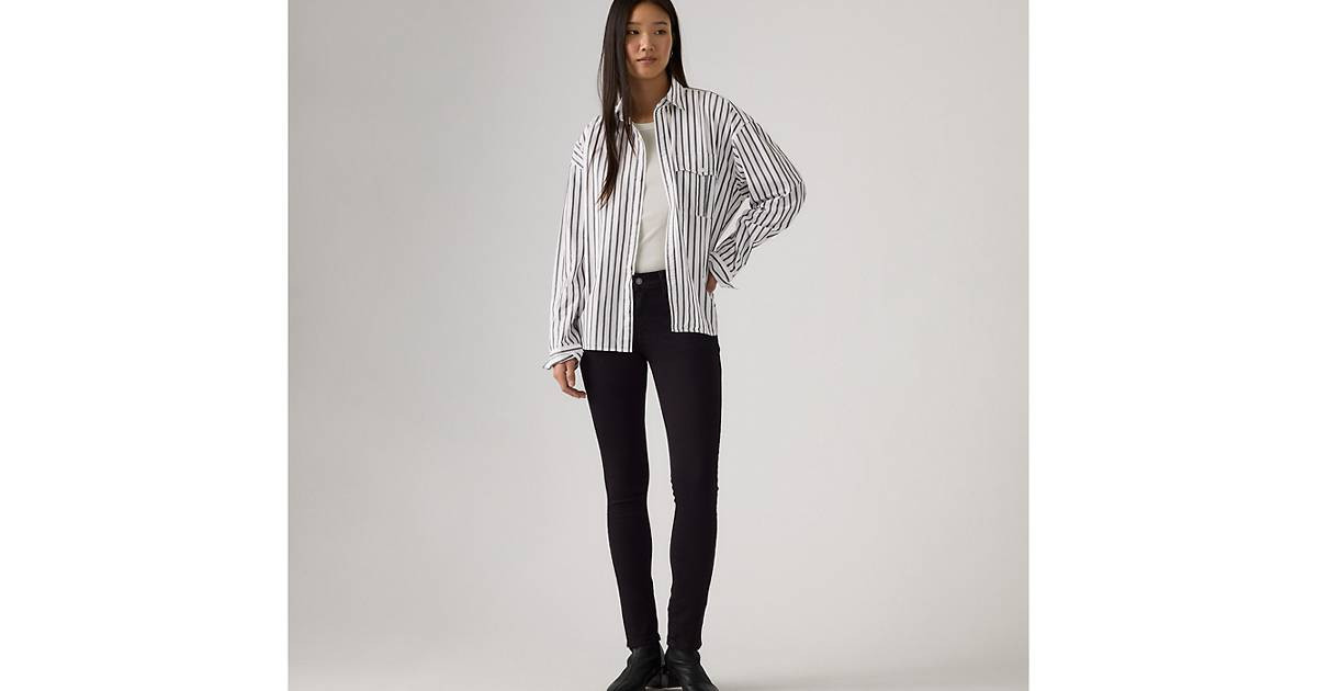 711 Skinny Women's Jeans - Black | Levi's® US | LEVI'S (US)