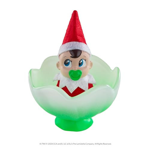 The Elf on the Shelf Frost Pips Mini Blooms Elf Baby Boy with Blue Eyes - Includes Frost Flower Cradle - for Ages 3 Years and Above | Amazon (US)