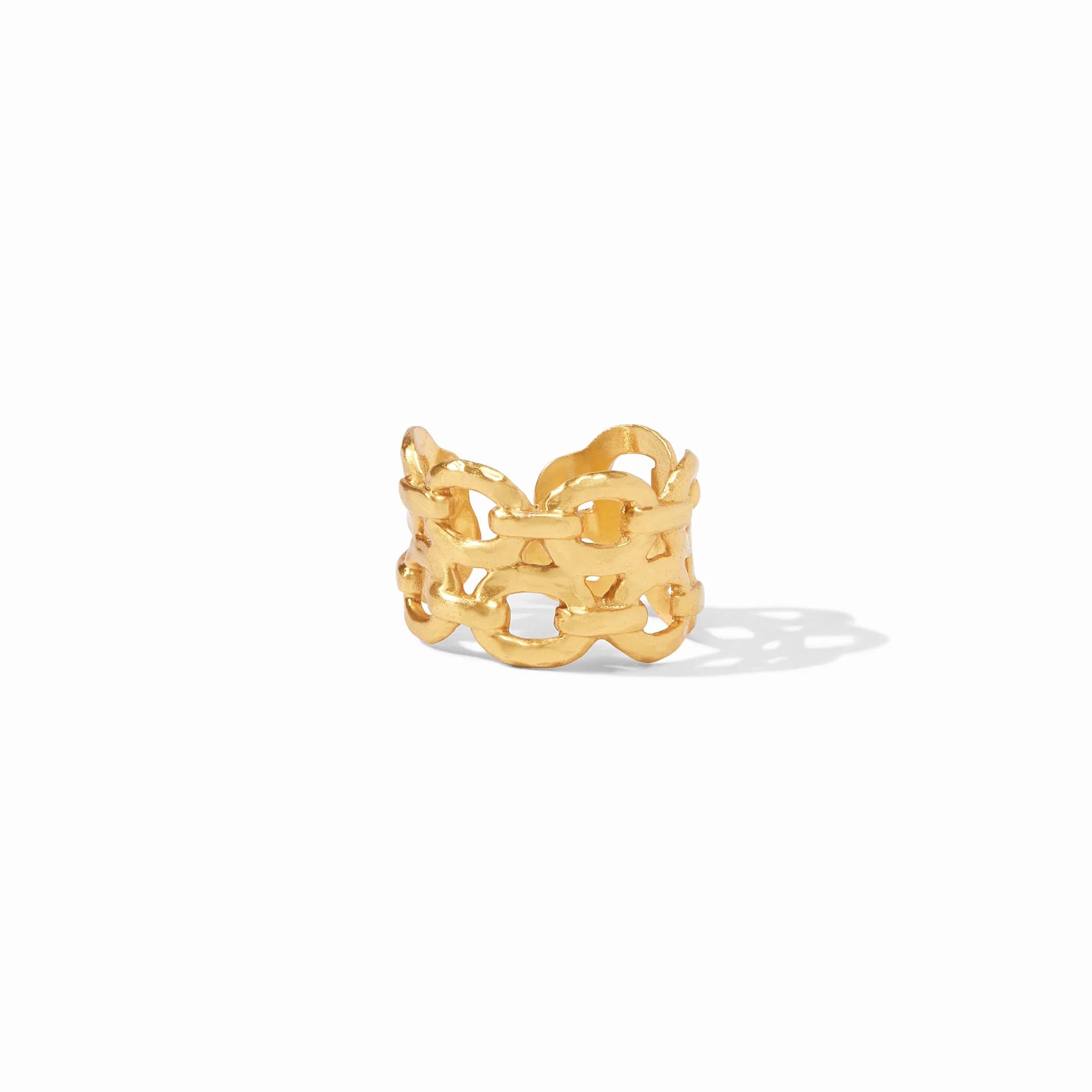 Palermo Gold Chain Link Ring | Julie Vos | Julie Vos