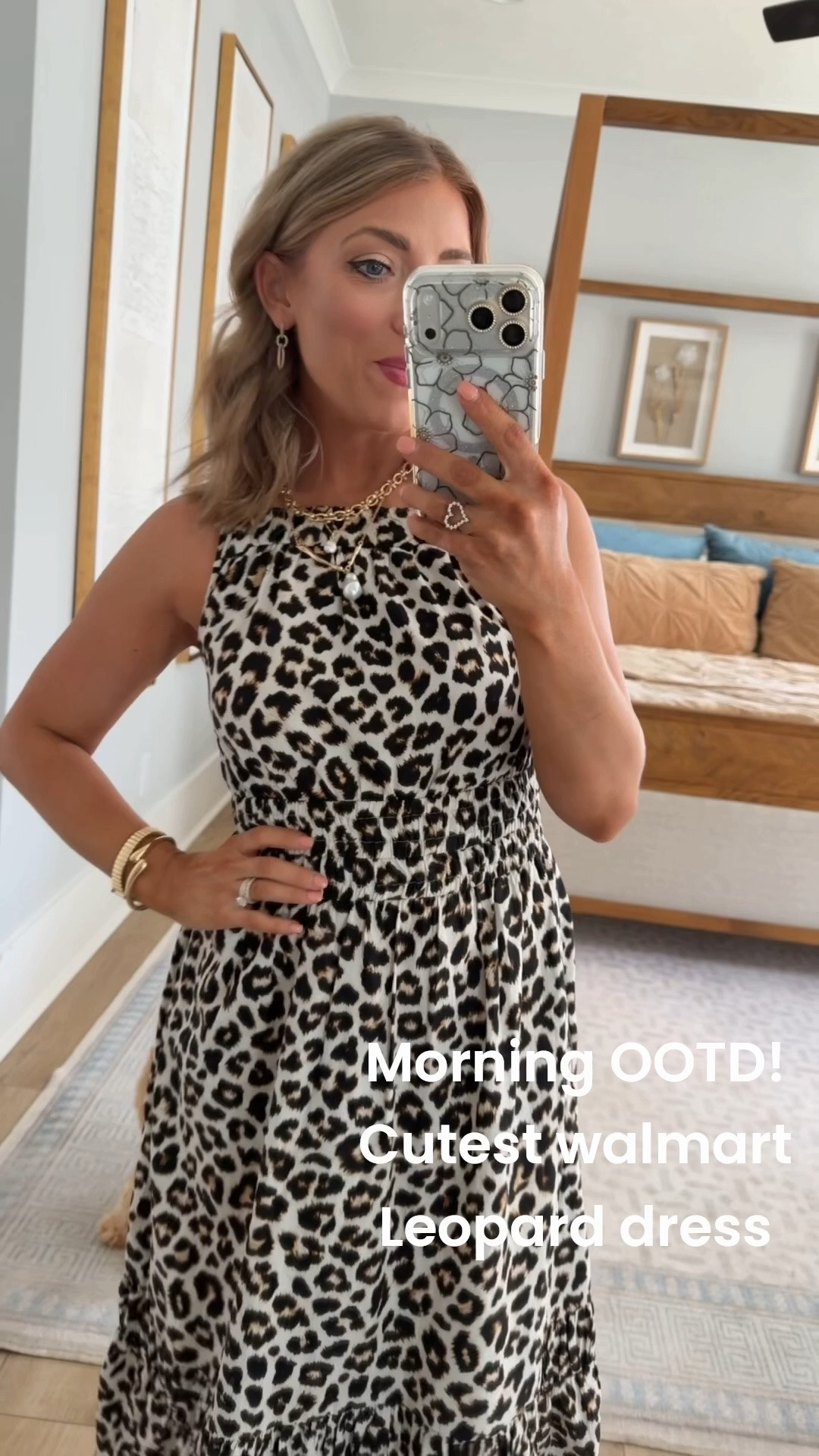 This Walmart dress deserved all the hype! 🐆🤎

One of the best-selling new Walmart fashion arrivals from last weekend, and after wearing it today, I totally understand why! I threw it on this morning for school drop-off, met up with a few other moms at Madeline’s school, ran a little shopping, and stayed comfortable all day.

I love that it’s one of those easy throw-on-and-go dresses that still looks put together. The leopard print is timeless, the fit is so flattering, and it’s perfect for transitioning from late summer into fall. Just add sandals now, then pair it with a denim jacket and booties when the temperatures cool down!

If you’ve been looking for an affordable Walmart dress that looks boutique-worthy, this one is definitely worth grabbing before it sells out again! 🤎

#walmartfashion #walmartfinds #walmartstyle #walmartdress #leoparddress #leopardprint #animalprint #fallfashion #earlyfallfashion #transitionalstyle #everydaystyle #momstyle #schooldropoffstyle #casualchic #affordablefashion #budgetstyle #fashionfinds #ootd #everydayoutfit #styleinspo #falloutfitideas #weekendstyle #dressseason #wearitloveit #walmartnewarrivals #fallwardrobe #neutralstyle #walmartnewfinds #dailyoutfit #fashionreel

#LTKootd #LTKPetite