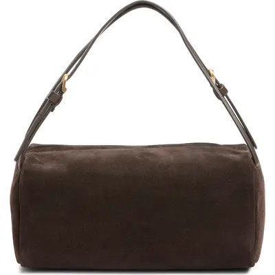 Vince Josie Suede Top Handle Bag in Oliva at Nordstrom | Nordstrom