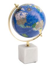 Decorative Globe With Marble Base | Marshalls