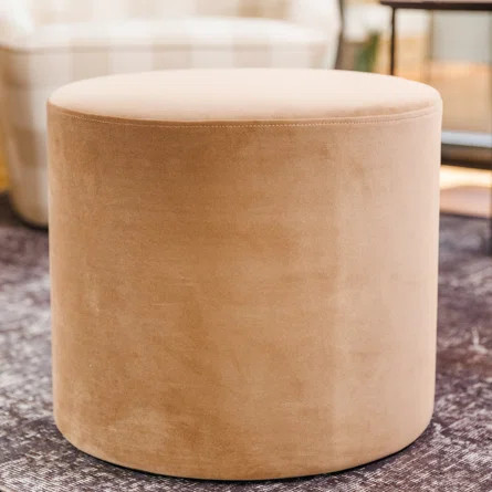 Kelly Clarkson Home Crescendo 19" Wide Round Pouf Ottoman | Wayfair | Wayfair North America