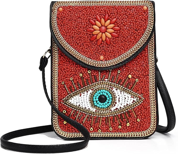 Small Crossbody Bags for Women Designer Gypsy Cell Phone Bag Boho Shoulder Wallet Purse | Amazon (US)