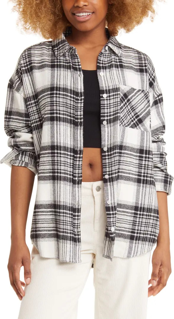Boyfriend Plaid Shirt | Nordstrom