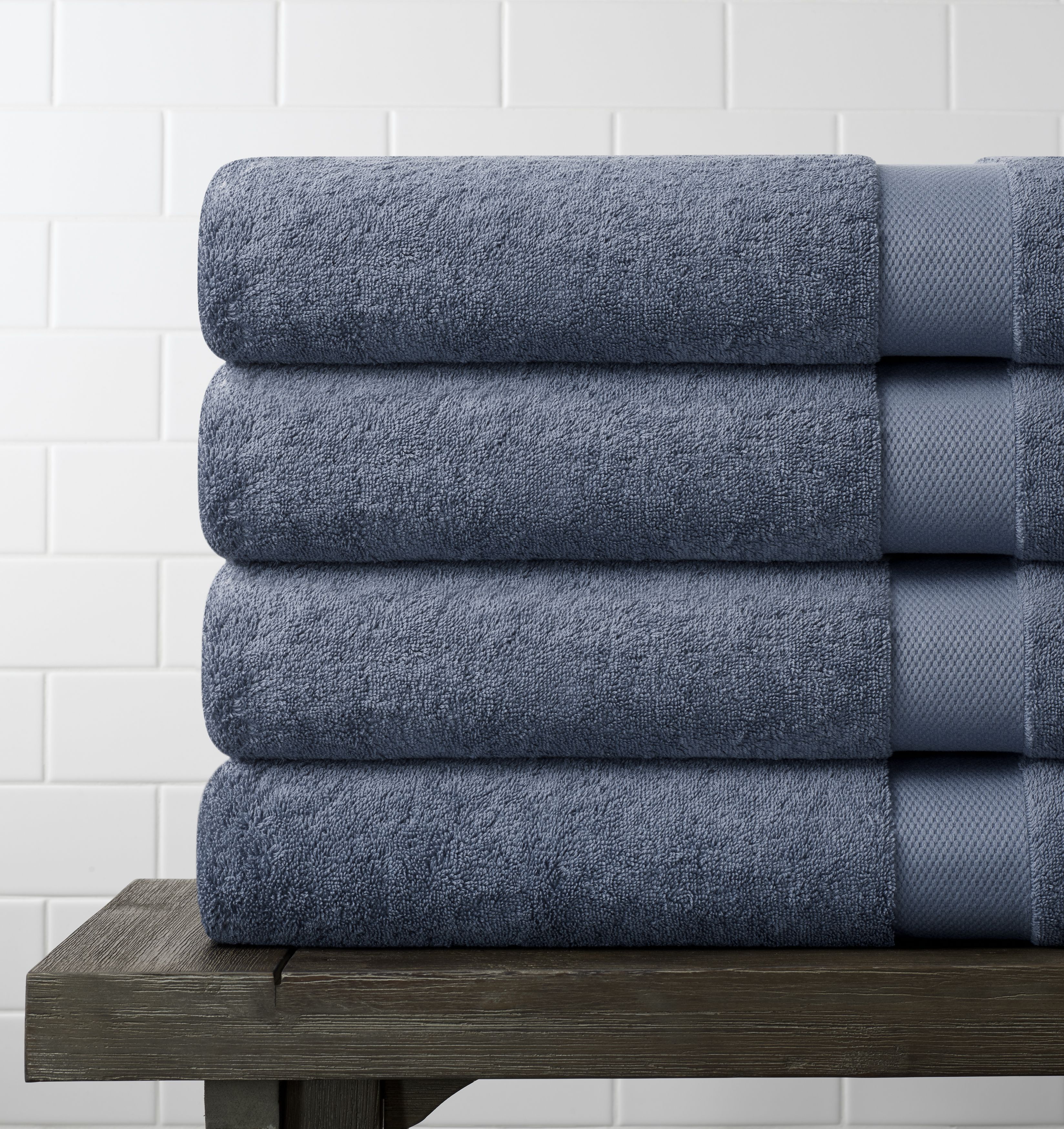 Plush Bath Towel Set of 4 | Boll & Branch