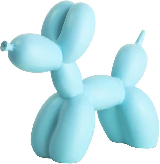 Resin Balloon Dog Sculpture,Mini 4inch Creative Cute Animal Crafts Figurine Balloon Dog Shaped St... | Amazon (US)