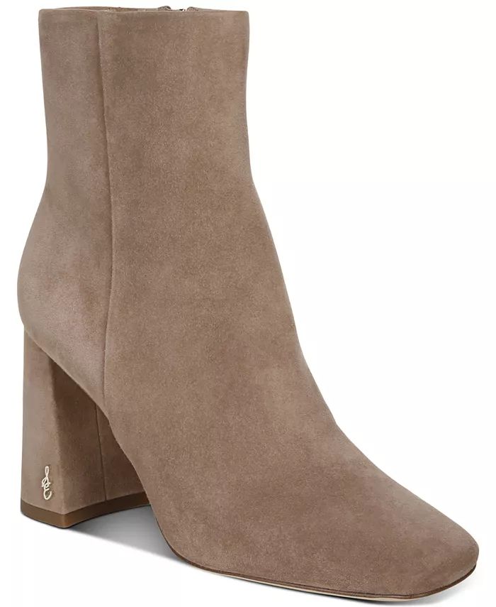 Sam Edelman Women's Codie Block-Heel Booties & Reviews - Booties - Shoes - Macy's | Macys (US)