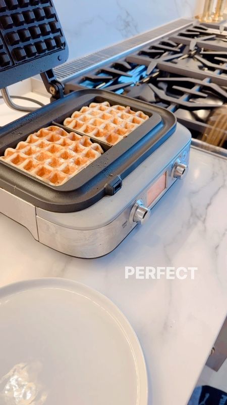 This smart waffle maker is the best! 🧇 We have the 2 waffle maker, but you can also purchase the 4 waffle maker if you like to make a ton at once. The timer works great and lets you know when your waffle is finished.
Jeff likes to add an egg in the middle of the batter for extra protein. So good! 👏🏼


#LTKhome