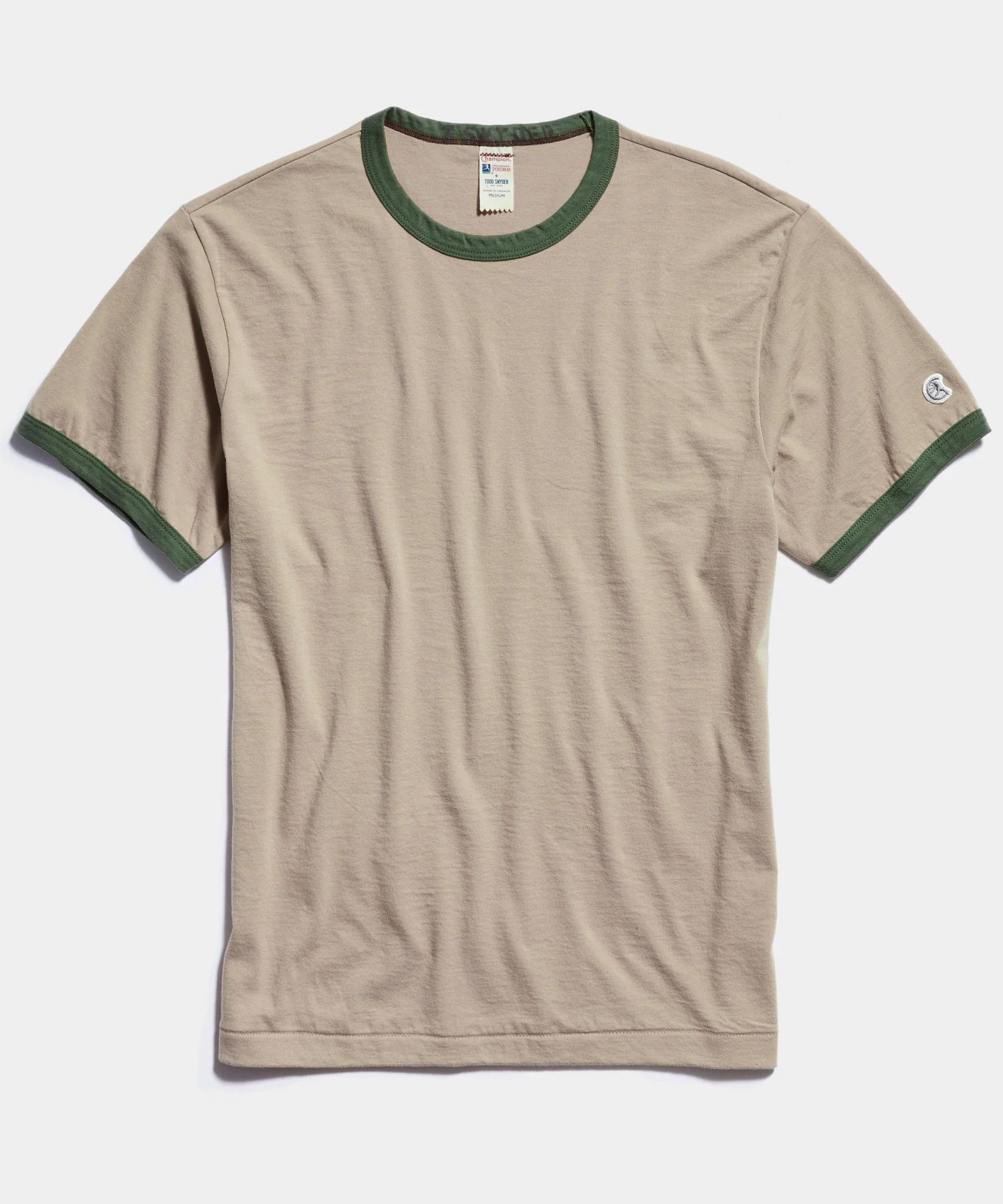 Champion Ringer Tee in Toasted Almond | Todd Snyder