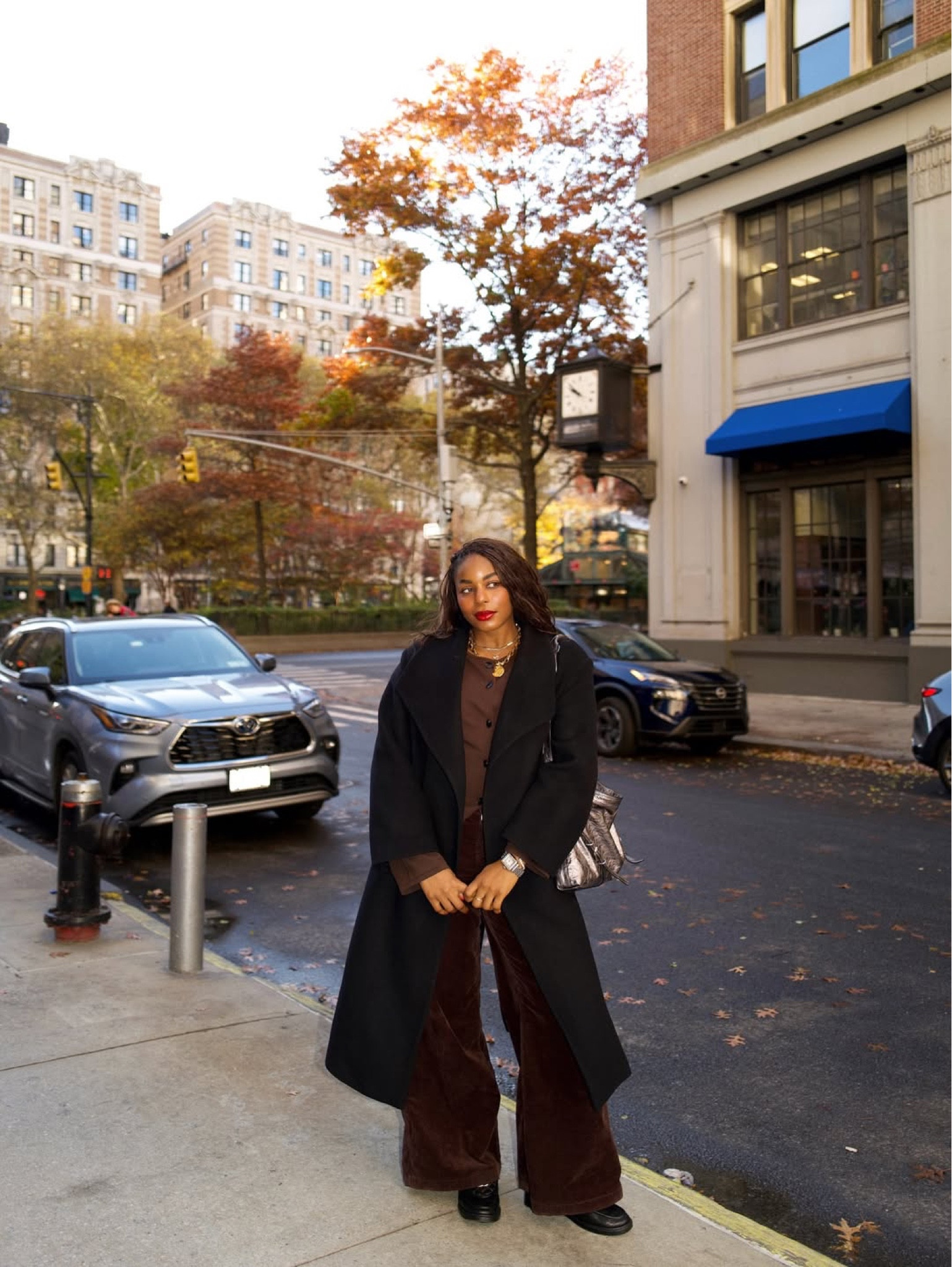 Cozy and chic everyday winter outfit idea: black wool coat, brown cardigan sweater, brown corduroy pants, leather loafers, silver handbag - love this easygoing and chic outfit! … For more links to new years eve outfit, cozy sets, chilco maxi skirt, red light mask, cheirosa 67 perfume mist, valentines day decor, vacation outfits beach, bounce fleece funnel neck tunic, follow me on LTK! ✨


#LTKgrwm #LTKootd #LTKWorkwear