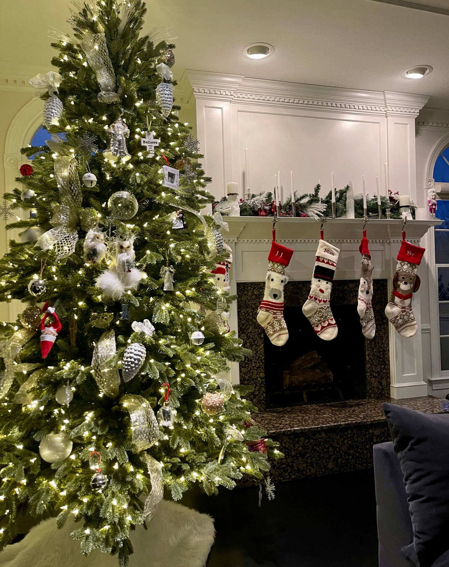 favorite time of year ❤️ my stockings (added two new ones this year for baby girl & sky 🐶) are on sale! the kids love these so much, I think they’re adorable! 

#LTKSeasonal #LTKhome #LTKHoliday