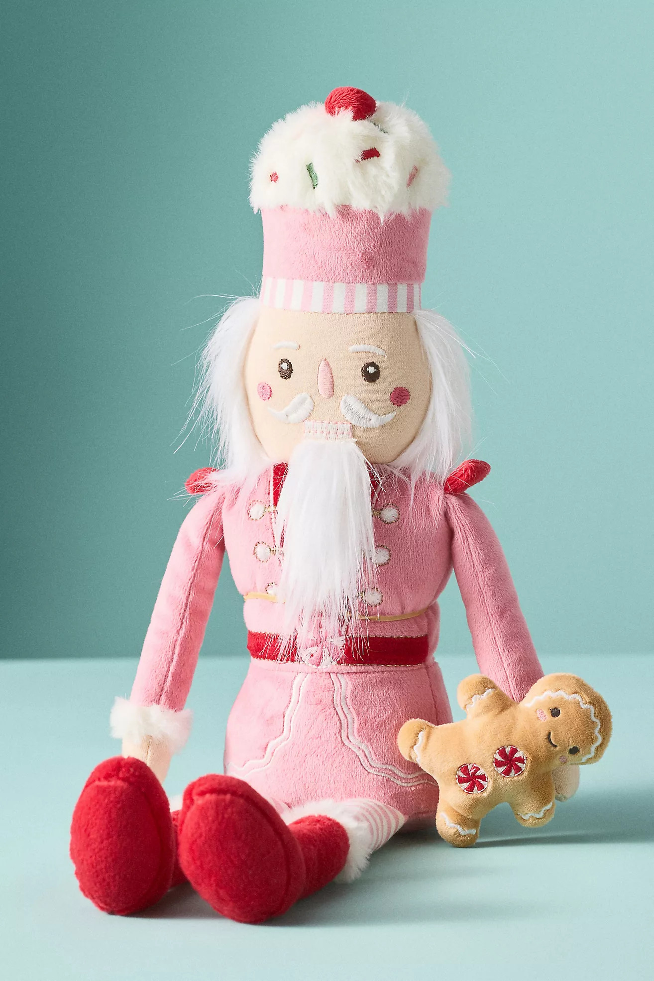 Mon Ami Gingerbread Nutcracker Plush Kids Toy | Anthropologie (US)