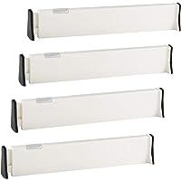 Practical Comfort Adjustable Drawer Organiser | Elegant Aluminum, Customisable for Clutter-Free K... | Amazon (UK)