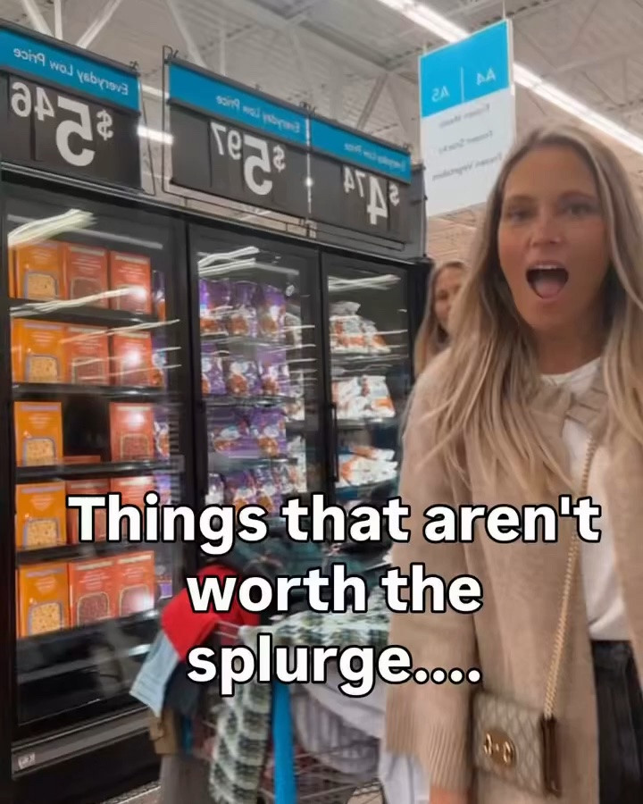 Things that aren’t worth the splurge…⬇️ s